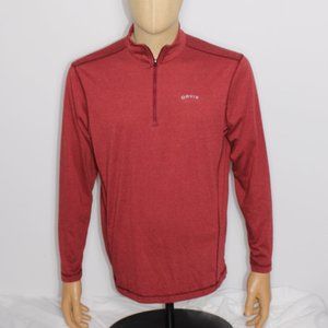 🤑 3 for $15🤑 Orvis Quarter Zipper Long Sleeve Shirt